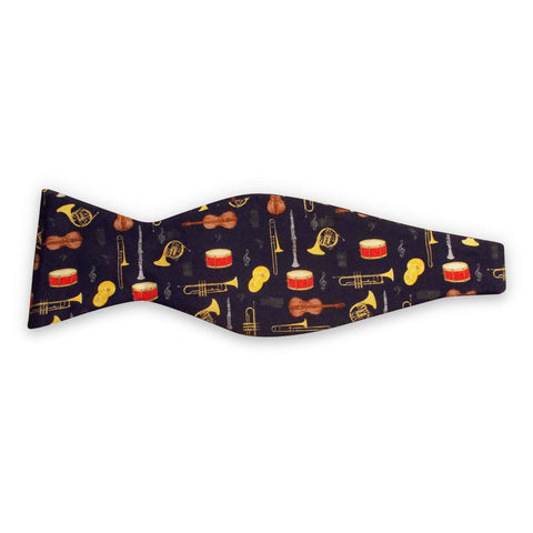 Jazz Instruments bow tie: Midnighht Blue