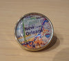 New Orleans - On The Map, Lapel Pin & Fine Cufflinks