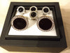 Fine Quality Tuxedo Set's, Cloisonne Centers, Par've Crystals, Red, Blue, Mother of Pearl & Black Onyx! REDEY TO GO!