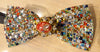 Hot Faux Fashion Bow Ties, Hand CraftedFinish